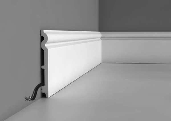 Wysoka listwa przypodłogowa SX138 Orac Decor - ozdobne listwy wykończeniowe