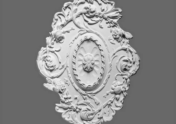 R22 Orac Decor owalna rozeta sufitowa, ścienna - sztukateria Orac Decor