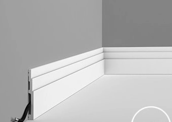 SX180 Flex Orac Decor Giętka listwa przypodłogowa, High Line - trwałe listwy