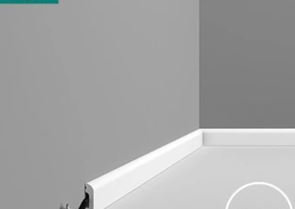 SX182 FLEX Orac Decor giętka listwa przypodłogowa -  nowoczesne listwy Orac Decor