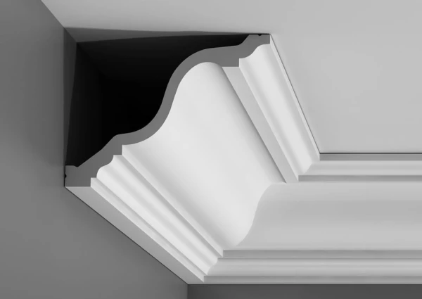 C334 FLEX Orac Decor szeroka gięta listwa sufitowa - elastyczne listwy Orac