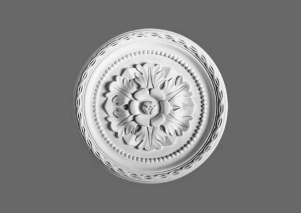 R13 Orac Decor kwiatowa okrągła rozeta sufitowa, ścienna - Rozety ORAC DECOR