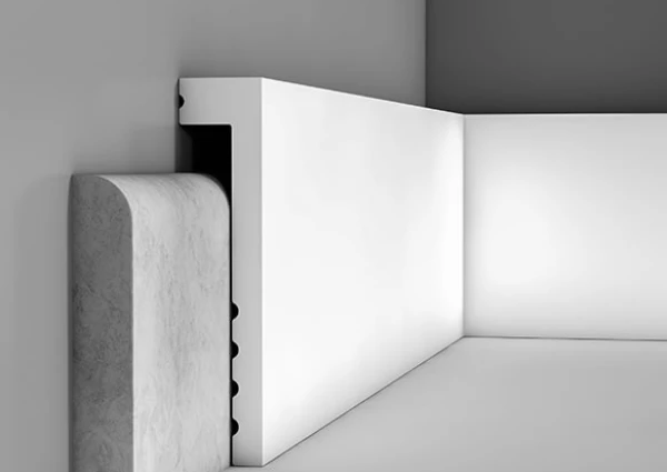 SX171 Orac Decor gładka listwa przypodłogowa - wykończeniowe listwy Orac