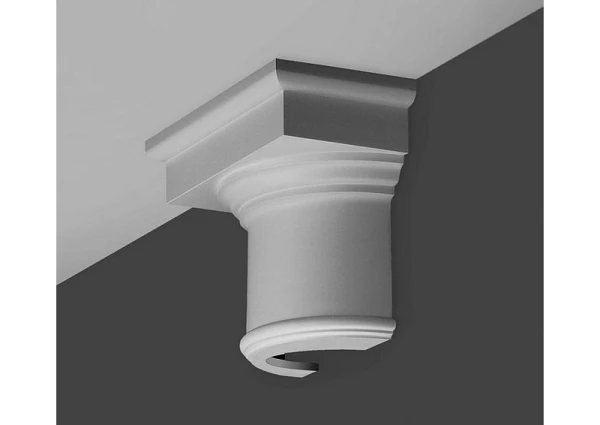 K1111 Orac Decor gładka głowica półkolumny - trwała sztukateria ORAC DECOR