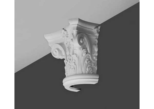 K1121 Orac Decor zdobiona głowica półkolumny - Sztukateria ORAC DECOR
