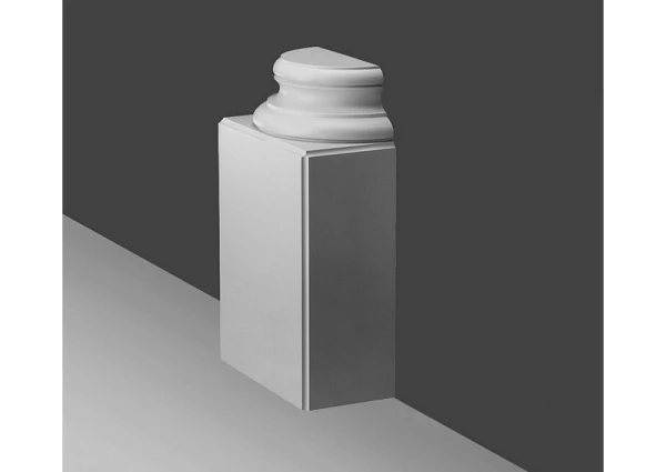 K1131 Orac Decor gładka baza półkolumny - trwała sztukateria ORAC DECOR