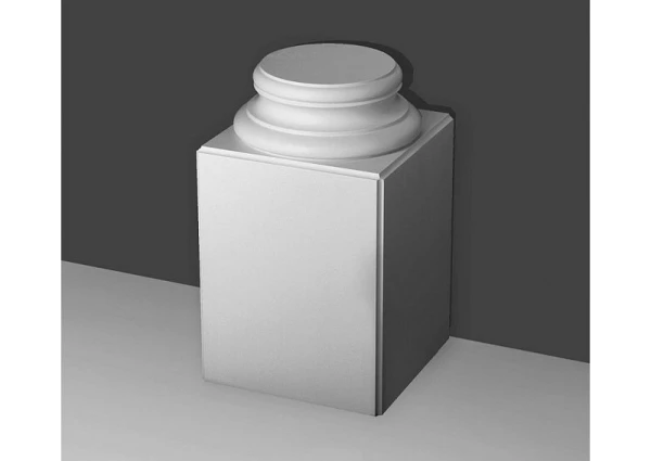 K1132 Orac Decor gładka baza kolumny w stylu antyku - Sztukateria ORAC DECOR