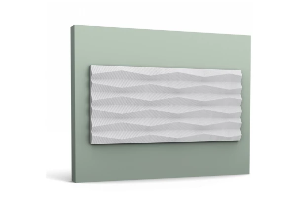 Prostokątny panel 3D W112 Orac Decor RIDGE - ozdobne panele ścienne Orac