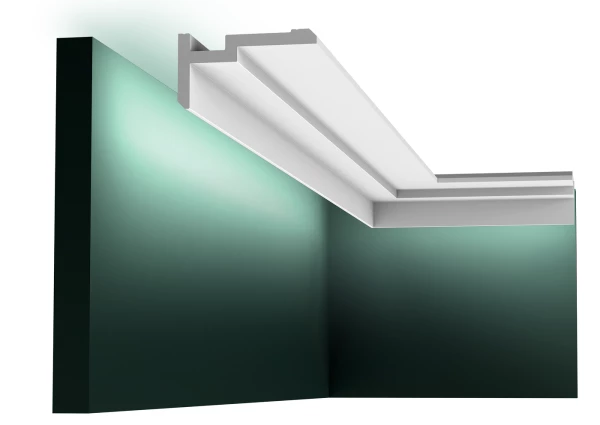 Listwa sufitowa CX197 Orac Decor karniszowa - ozdobna listwa oświetleniowa ORAC DECOR