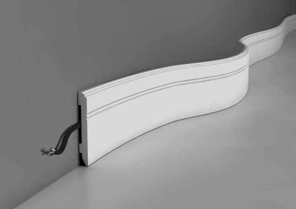 SX105 Flex Orac Decor gięta listwa przypodłogowa - sztukateria Orac Decor