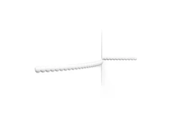 Listwa ścienna Orac Decor P9904F z dekoracyjnym kulistym wzorem